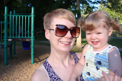 Fun at the park with Aunt Mimi!